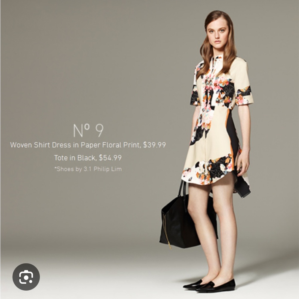 3.1 Phillip Lim for Target Cream Fit and Flare Mini Dress